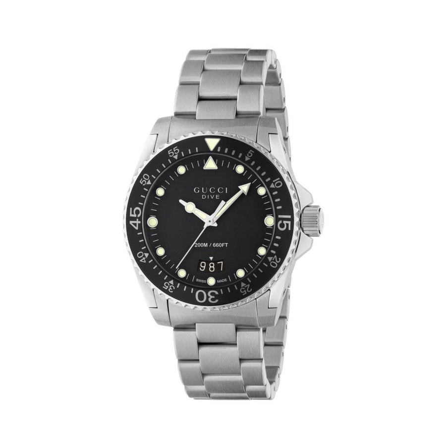 Gucci Dive Stainless Steel Quartz Watch Ya136301b