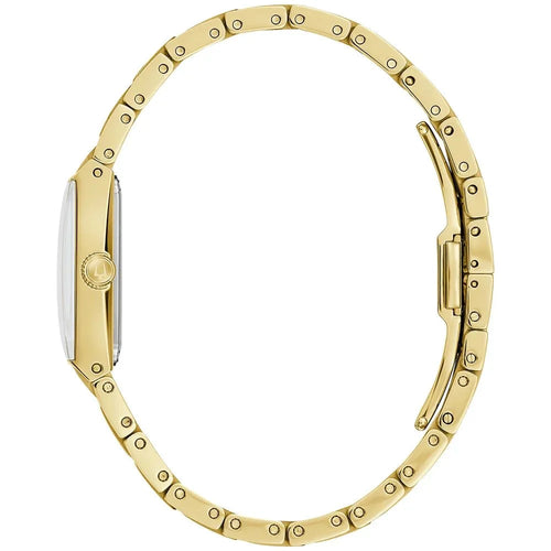 Bulova Classic Sutton Automatic Mens Gold Watch 97l172