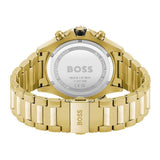 Hugo Boss Mens 1513932 Chronograph Gold Tone Stainless Steel Watch