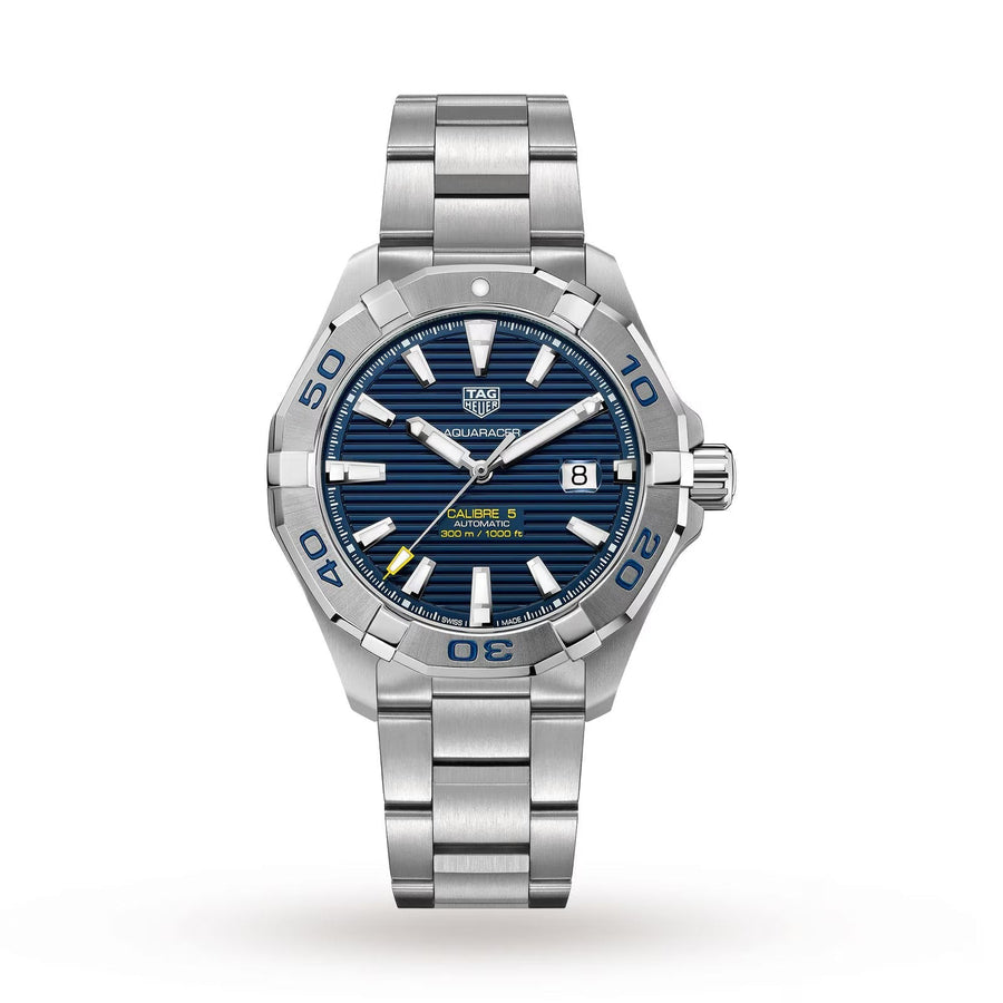 Tag Heuer Aquaracer 43mm Calibre 5 Automatic Mens Watch 9