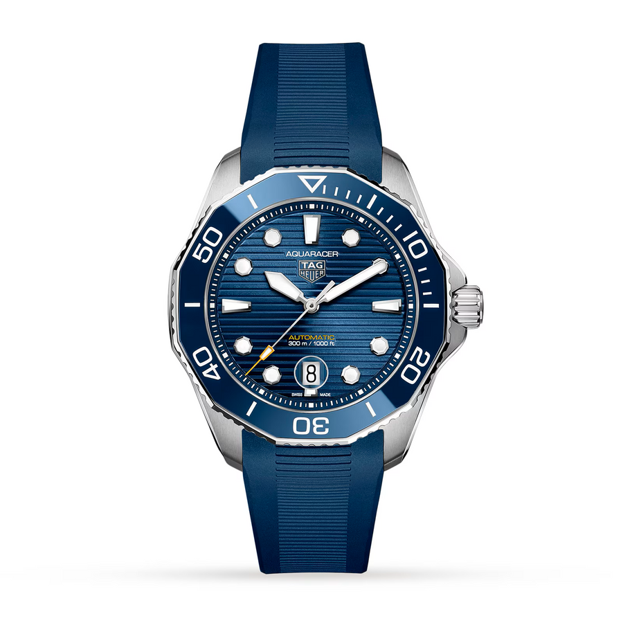 Tag Heuer Aquaracer Calibre 5 43mm Mens Watch Wbp201b Ft6198
