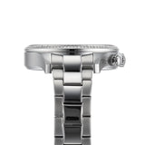Hugo Boss Womens 1502565 Pandora Silver Tone Stainless Steel Watch With Rose Gold Dial