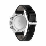Hugo Boss Mens 1513853 Chronograph Pilot Edition Watch With Black Leather Strap