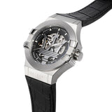 Maserati R8821108001 Potenza Automatic Mens Silver Watch