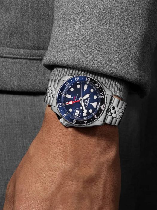Seiko Ssk003k1 Seiko 5 Sports Gmt Automatic