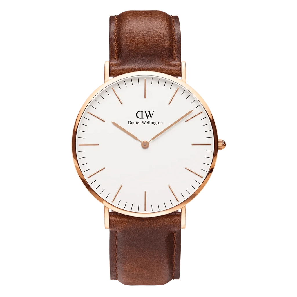 Daniel Wellington Mens Brown Classic St Mawes Watch Dw00100006