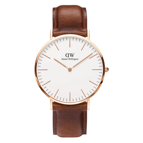 Daniel Wellington Mens Brown Classic St Mawes Watch Dw00100006