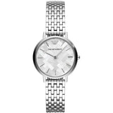 Emporio Armani Mother Of Pearl Dial Silver Steel Strap Watch For Women Ar11112