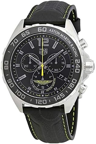 Tag Heuer Formula 1 Aston Martin Red Bull Racing Special Edition Quartz Chronograph 43mm Mens Watch Stainless Steel Case With Blue Textile Strap Blue Dial