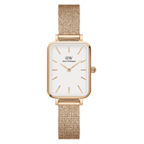 Daniel Wellington Ladies Rose Gold Quadro Watch Dw00100431