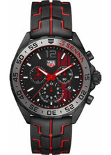 Tag Heuer Formula 1 Ayrton Senna Limited Edition Black Dial Two Tone Rubber Strap Watch For Men Caz1019 Ft8027