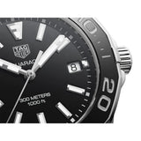 Tag Heuer Aquaracer Stainless Steel And Black Ceramic Ladies Watch