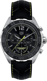 Tag Heuer Formula 1 Aston Martin Red Bull Racing Special Edition Quartz Chronograph 43mm Mens Watch Stainless Steel Case With Blue Textile Strap Blue Dial