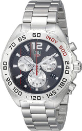 Tag Heuer Formula 1 Quartz Chronograph Grey Dial Silver Steel Strap Watch For Men Caz1114 Ba0877