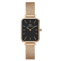 Daniel Wellington Ladies Rose Gold Quadro Watch Dw00100437