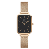 Daniel Wellington Ladies Rose Gold Quadro Watch Dw00100437