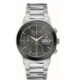 Bulova Millennia Mens Silver Watch 96c149