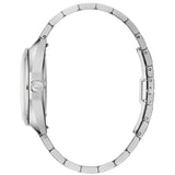 Bulova Jet Star Automatic Mens Silver Watch 96k112