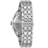 Bulova Jet Star Automatic Mens Silver Watch 96k112