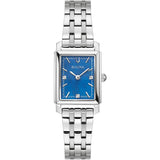Ladies Sutton Blue Oblong Watch 96p245