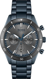 Hugo Boss Mens 1513865 Chronograph Blue Stainless Steel Watch