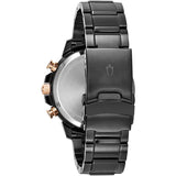 Bulova Marine Star Mens Black Watch 98b302