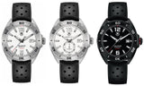 Tag Heuer Formula 1 Quartz White Dial Black Rubber Strap Watch For Men Waz2114 Ft8023