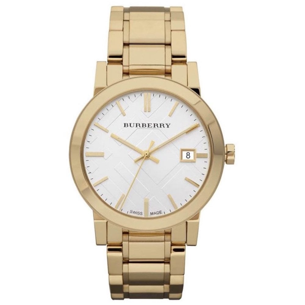 Burberry Ladies Watch The City Gold Pvd Bu9003