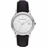 Burberry Mens Watch The City Black Leather Bu9008