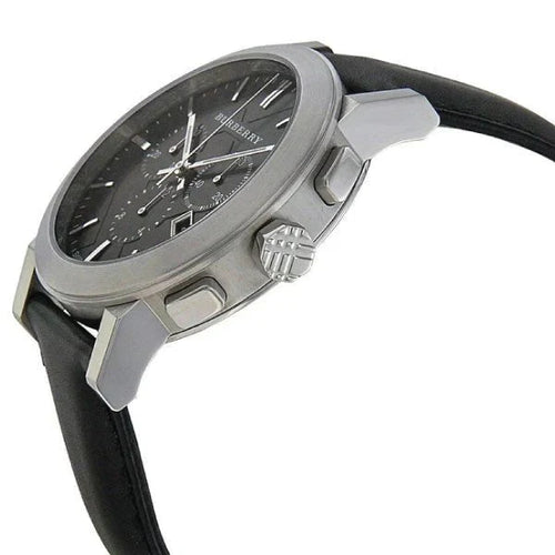 Burberry Mens Watch Chronograph The City Beat Check Bu9359