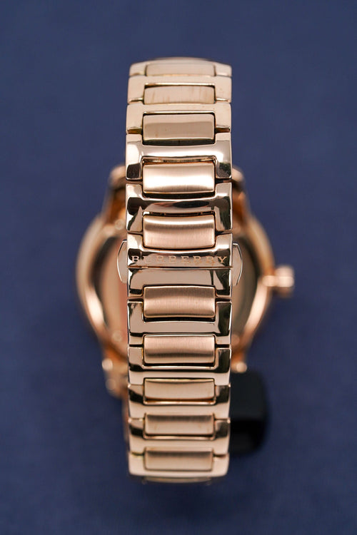 Burberry Mens Watch The Classic Rose Gold Bu10013