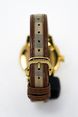 Burberry Ladies Watch The Classic Yellow Gold Bu10114