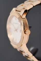 Burberry Ladies Watch The City Rose Gold Pvd Bu9004