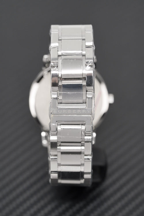Burberry Mens Watch The City Steel Blue Bu9031