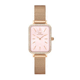 Daniel Wellington Quadro Ladies Pink Watch Dw00100669