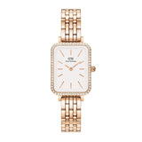 Daniel Wellington Quadro Ladies White Watch Dw00100672