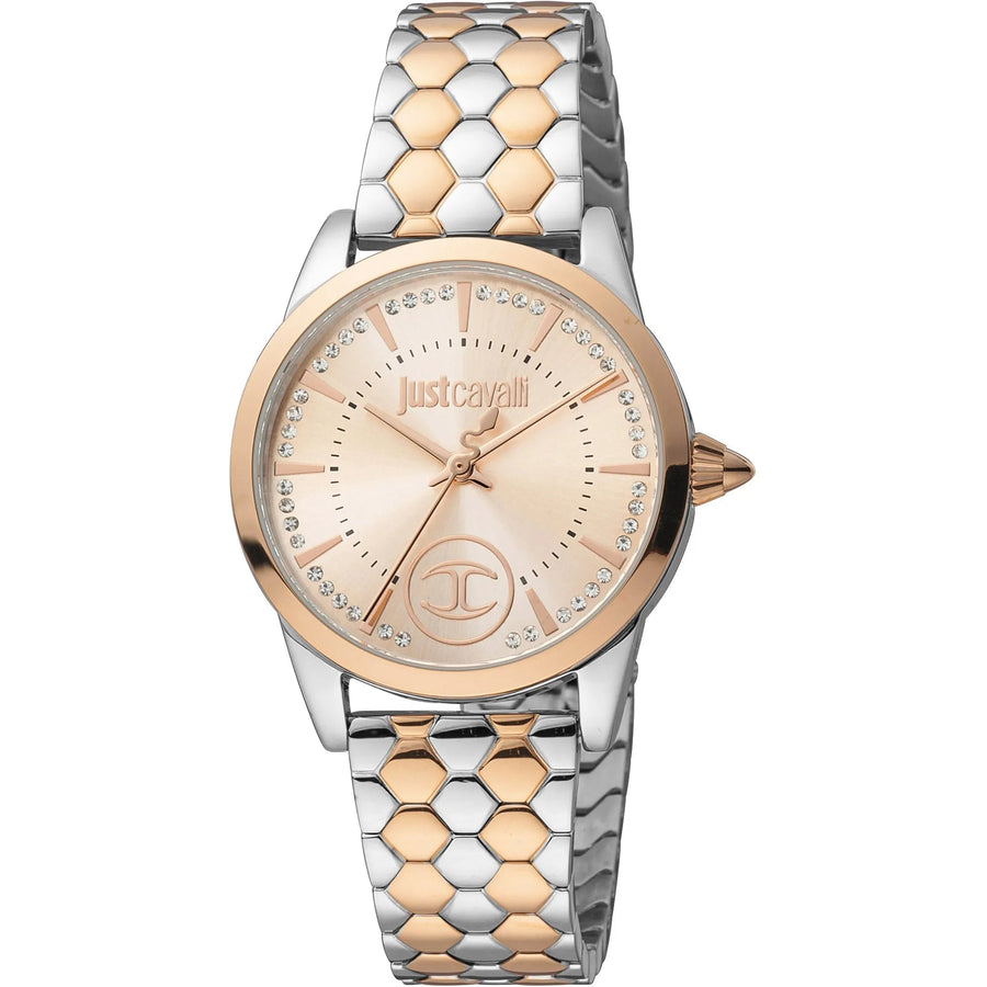 Just Cavalli Donna affascinante Two Tones RG Silver