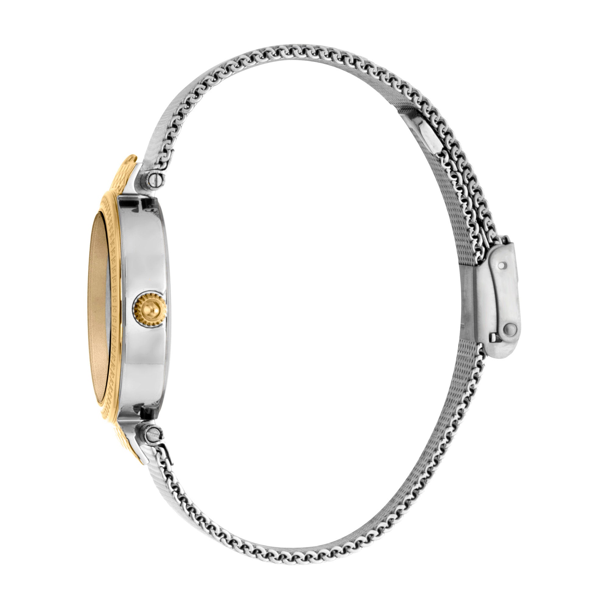 Just Cavalli Vibrazioni Steel Yellow Gold Leopard Glitter