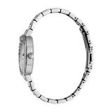 Just Cavalli Steel Silver Logo Serpente Glitter