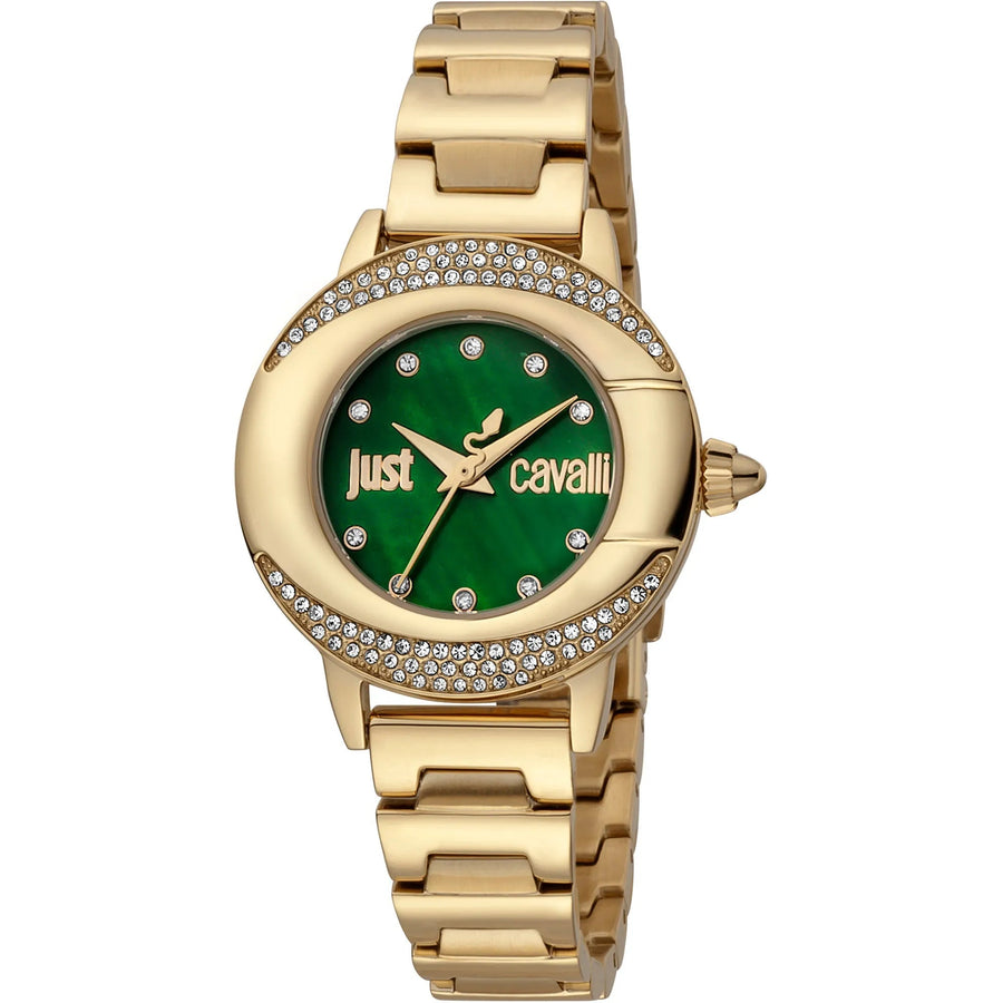 Just Cavalli Yellow Gold Green