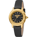Just Cavalli Presto Leather Gold