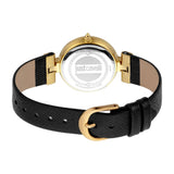 Just Cavalli Nobile Glam Black Leather