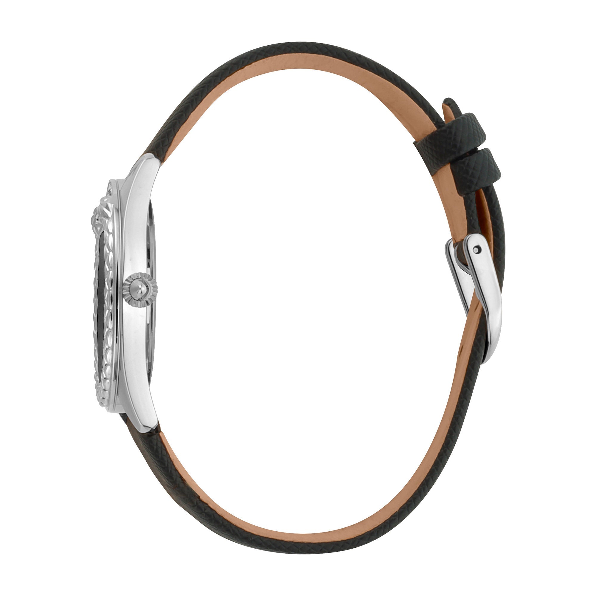 Just Cavalli Brillante Silver Leather