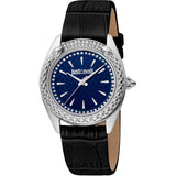 Just Cavalli Prestigio Leather Blue