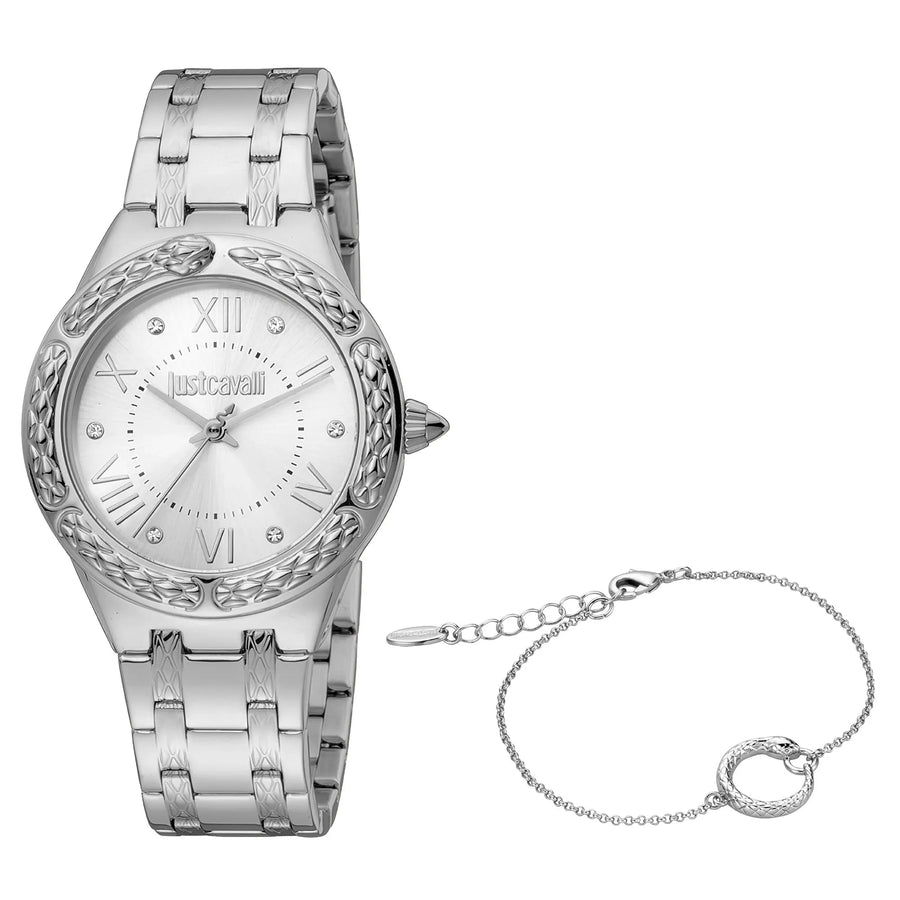 Just Cavalli Cucitura Silver