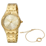 Just Cavalli Cucitura Yellow Gold