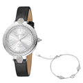 Just Cavalli Snake Creazione Silver Leather