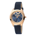 Just Cavalli Donna finezza Leather RG Blue