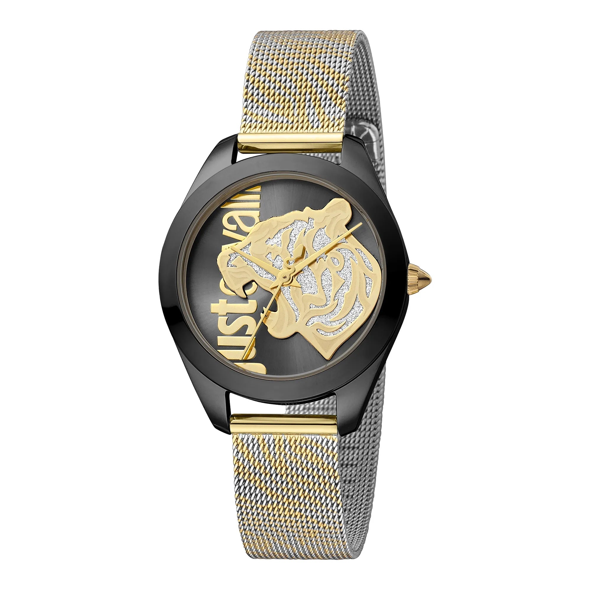 Just Cavalli Pantera Two Tones YG Black