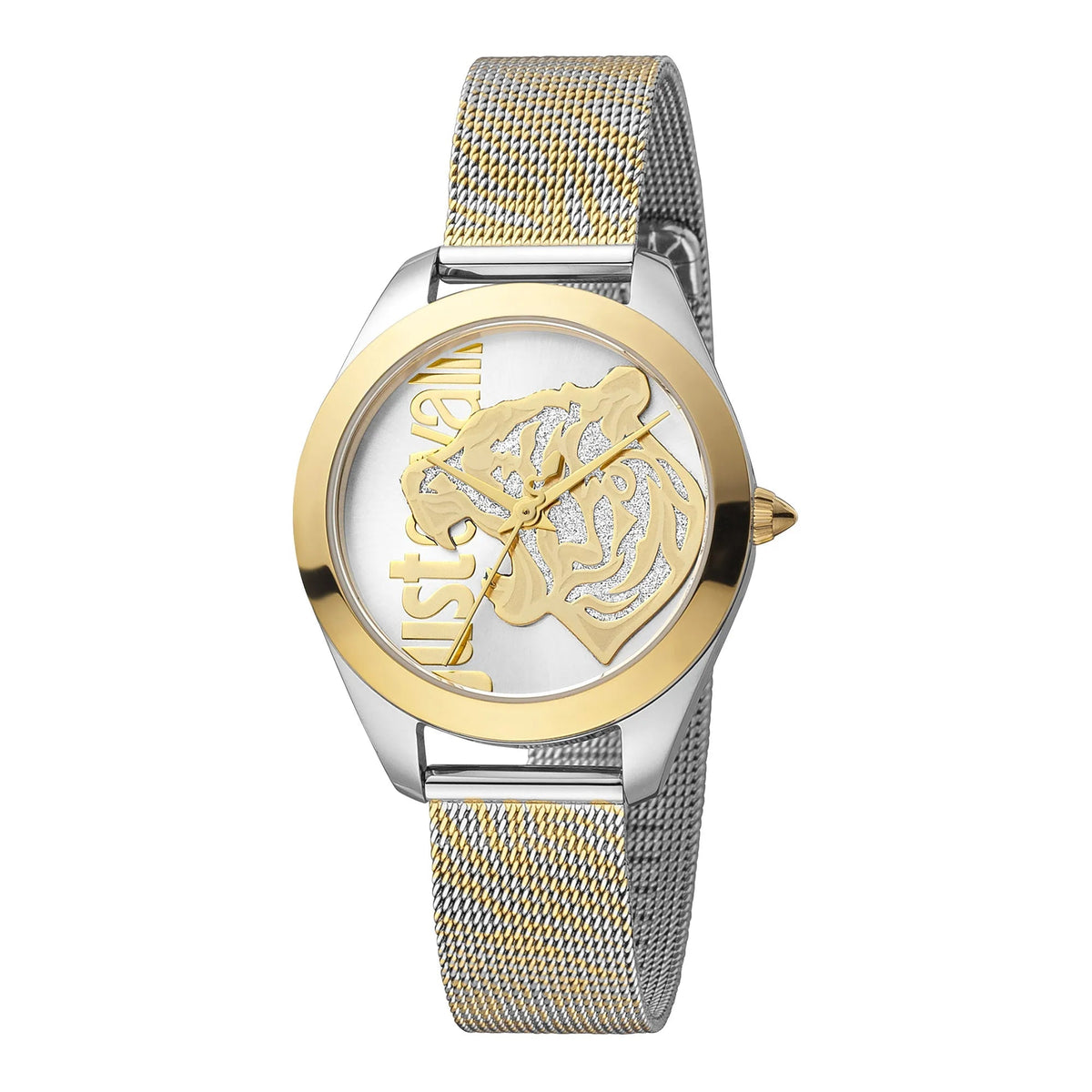 Just Cavalli Pantera Two Tones YG Silver
